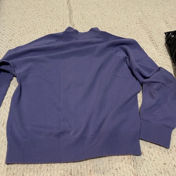 Sold N. Peal purple zip up sweater - Picture 10 of 10